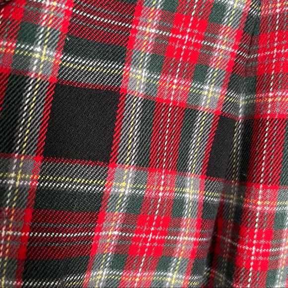 60S RETRO PLAID FIT AND FLARE DRESS - Picture 10 of 15